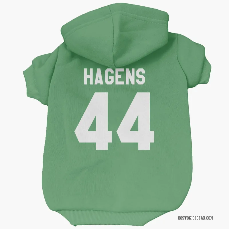 James Hagens  Green Boston Bruins  Cat & Dog Pet Hoodie