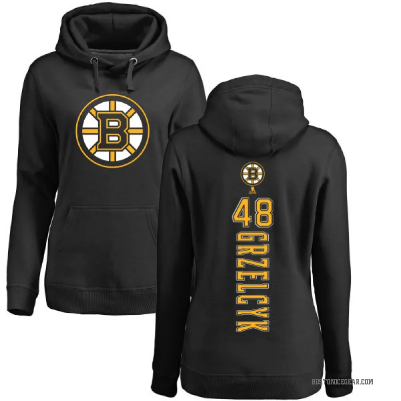 Chris Nilan Boston Bruins Women's Gold Branded One Color Backer T