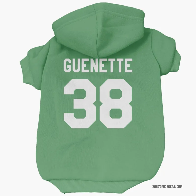 Maxence Guenette  Green Boston Bruins  Cat & Dog Pet Hoodie