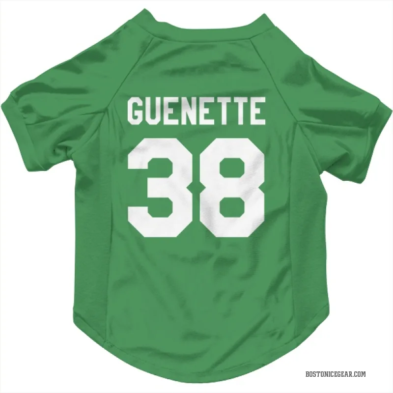 Maxence Guenette  Green Boston Bruins  Cat & Dog Pet Jersey