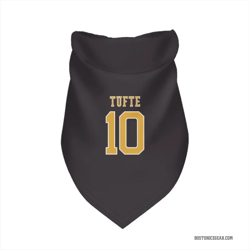 Riley Tufte Black Boston Bruins Cat & Dog Pet Bandana
