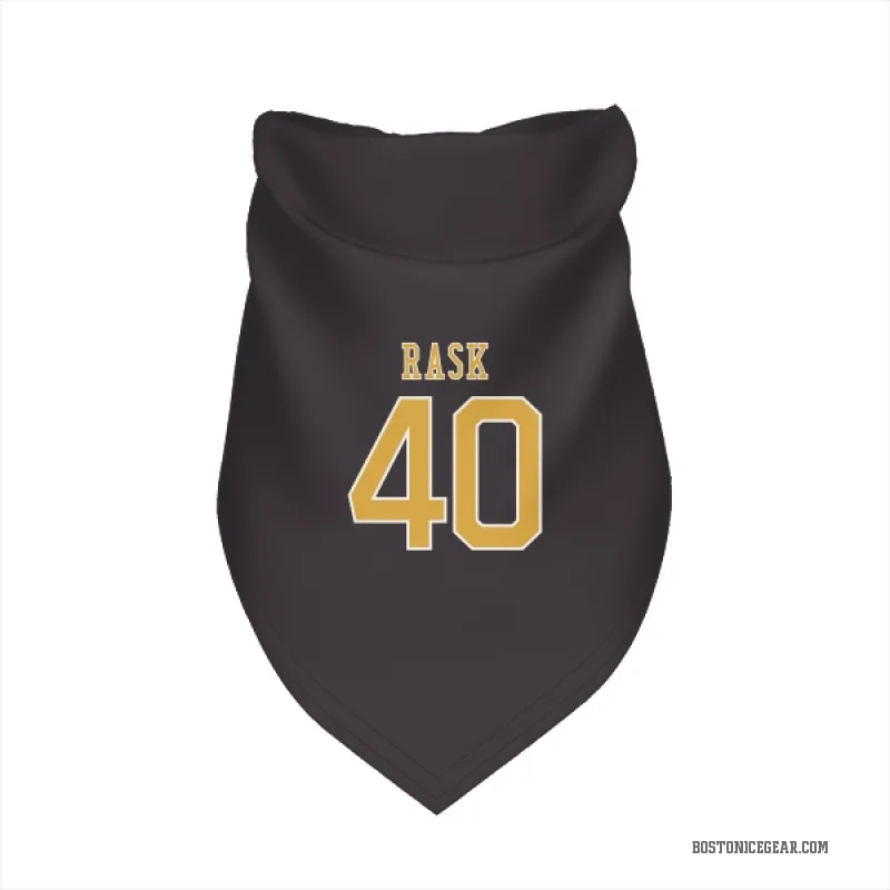 Tuukka Rask  Black Boston Bruins  Cat & Dog Pet Bandana